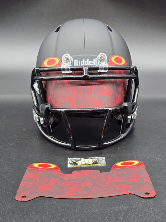 Oakley Matte Flexi-Style Mini Helmet Visor - Riddell Speed Authentic compatible