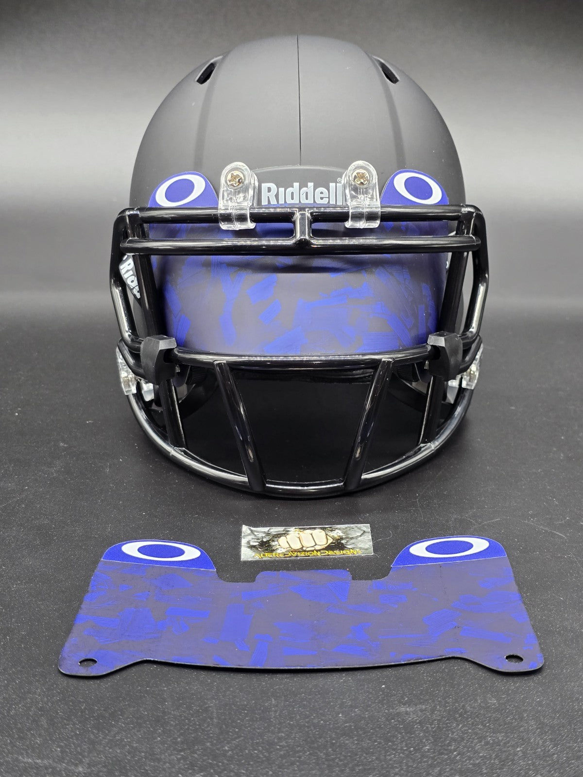Oakley Matte Flexi-Style Mini Helmet Visor - Riddell Speed Authentic compatible