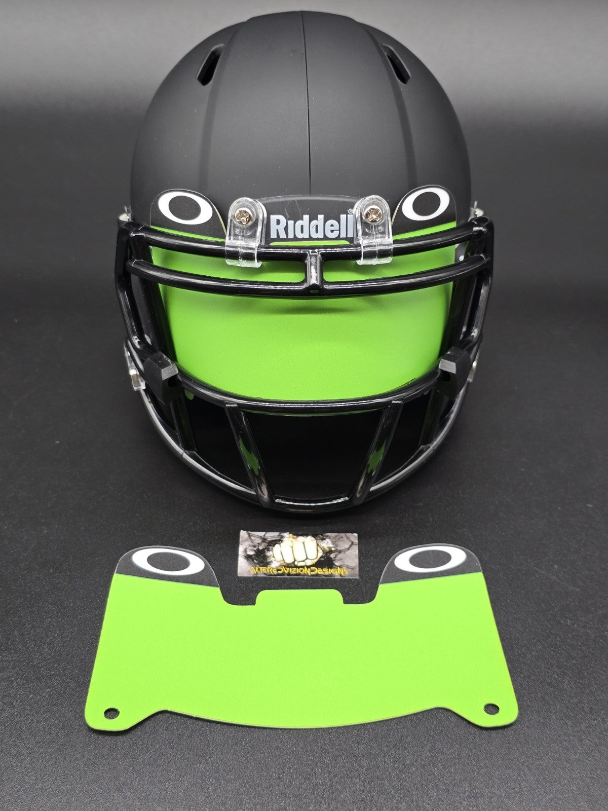 Oakley Matte Flexi-Style Mini Helmet Visor - Riddell Speed Authentic compatible