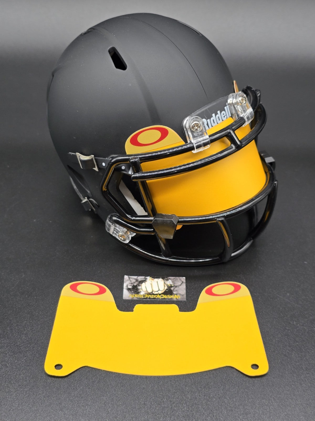 Oakley Matte Flexi-Style Mini Helmet Visor - Riddell Speed Authentic compatible