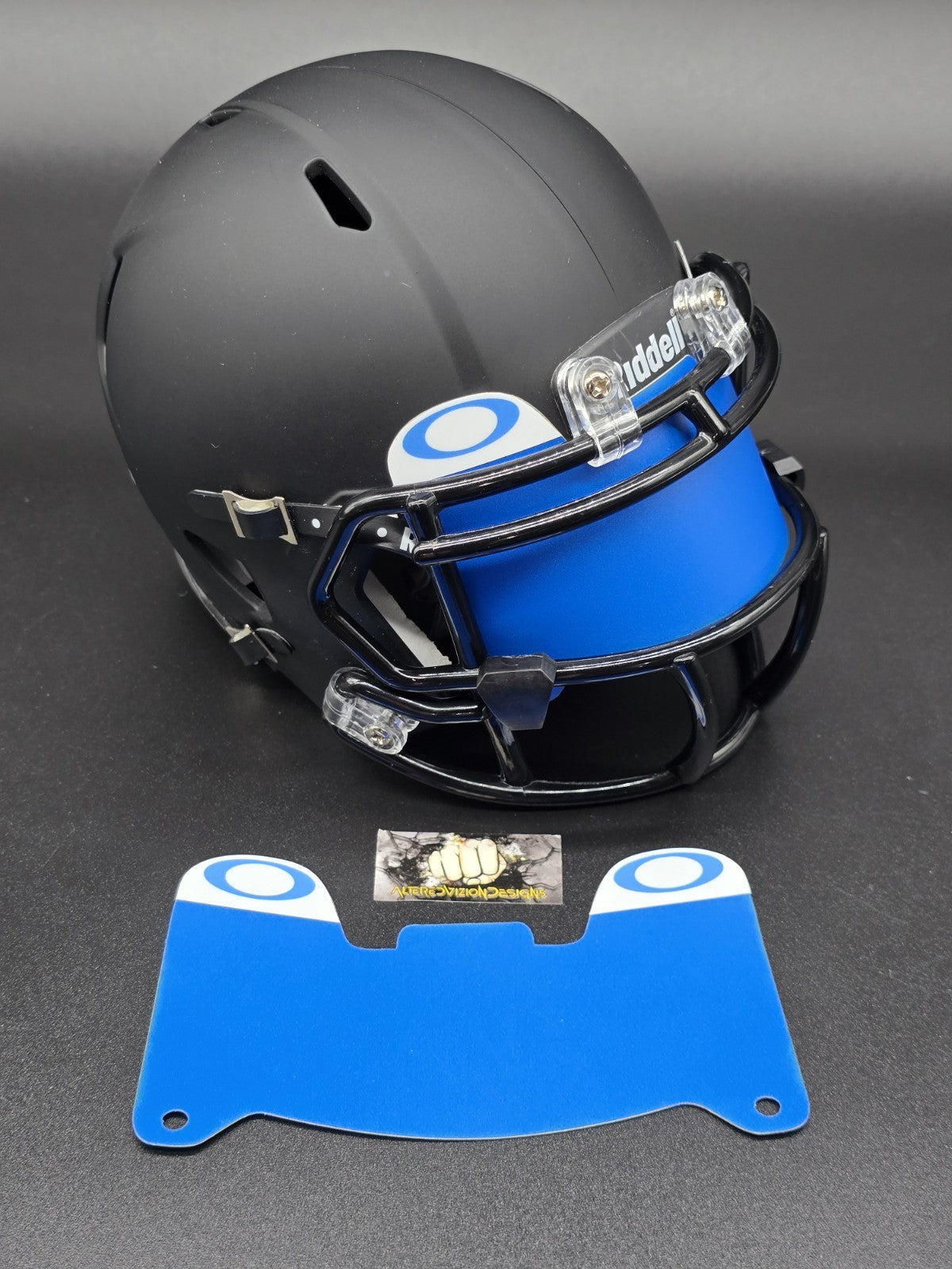 Oakley Matte Flexi-Style Mini Helmet Visor - Riddell Speed Authentic compatible