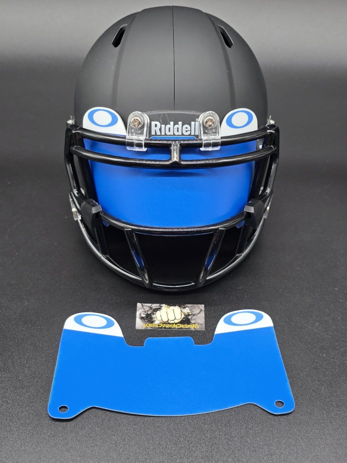 Oakley Matte Flexi-Style Mini Helmet Visor - Riddell Speed Authentic compatible