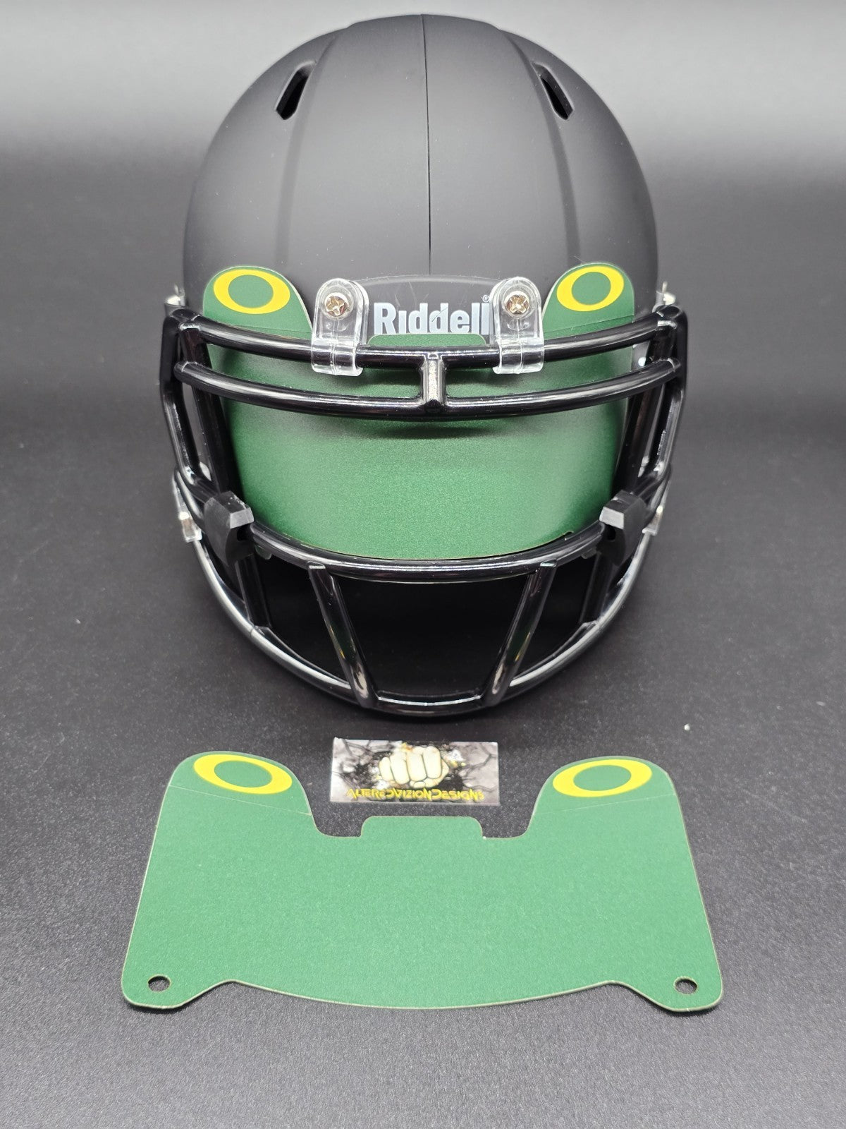Oakley Matte Flexi-Style Mini Helmet Visor - Riddell Speed Authentic compatible