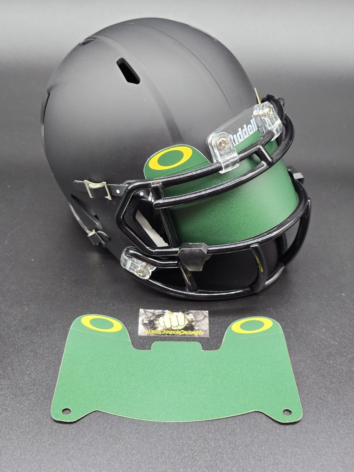 Oakley Matte Flexi-Style Mini Helmet Visor - Riddell Speed Authentic compatible