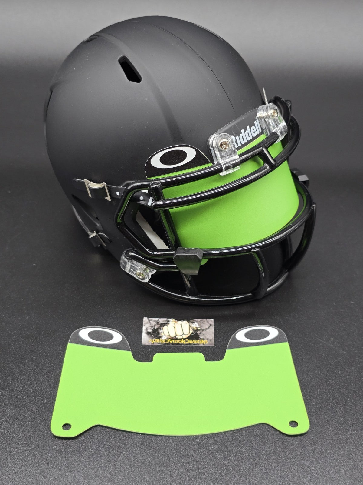 Oakley Matte Flexi-Style Mini Helmet Visor - Riddell Speed Authentic compatible