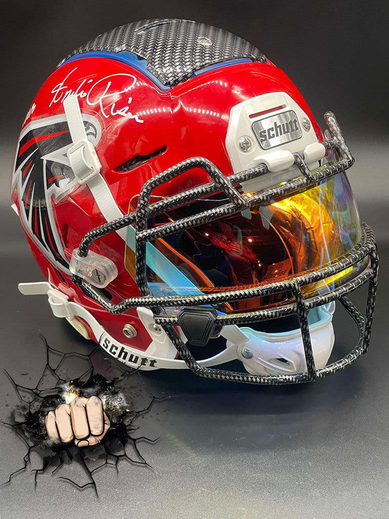 Full Size "Shoc Replica" Helmet Visors with Anti-Fog Coating (Riddell Flex, F7)