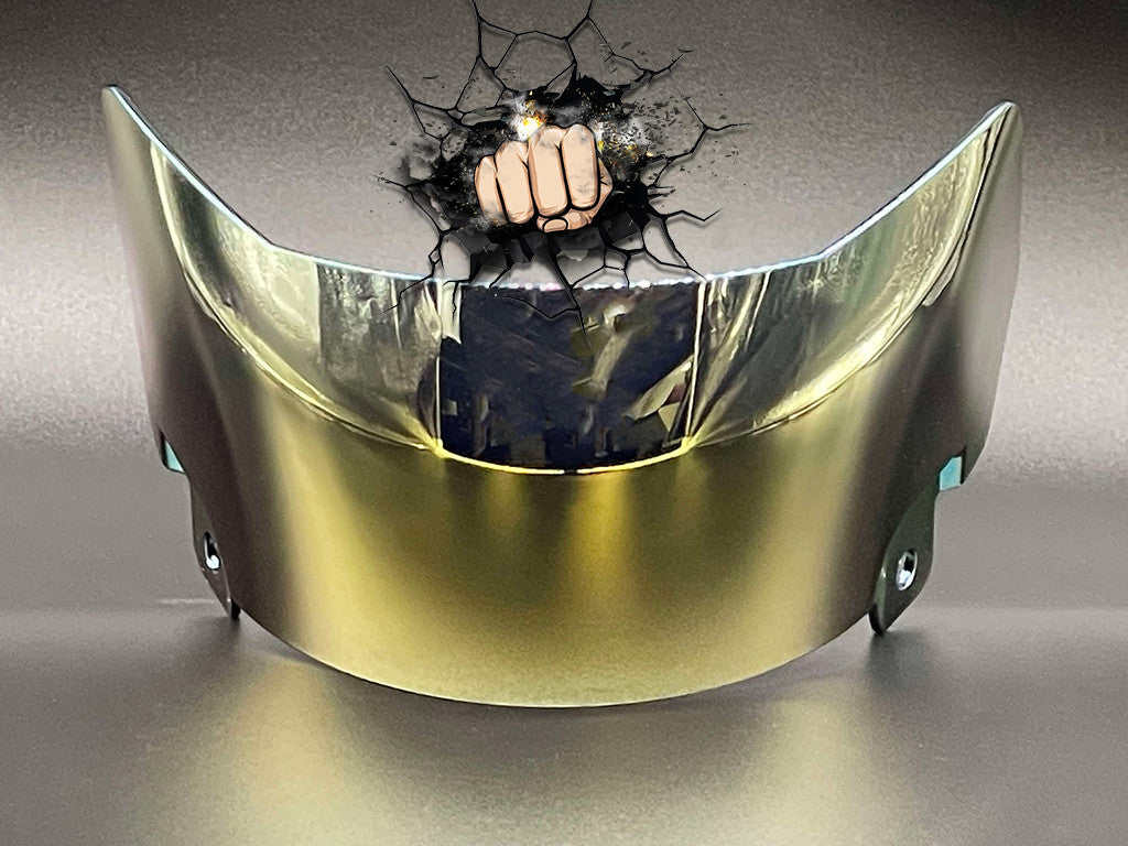 Full Size "Shoc Replica" Helmet Visors with Anti-Fog Coating (Riddell Flex, F7)