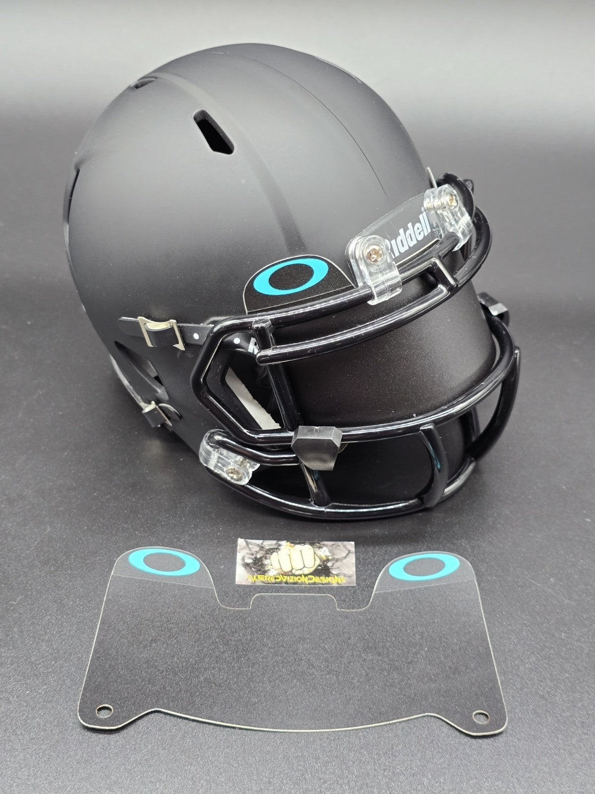 Oakley Matte Flexi-Style Mini Helmet Visor - Riddell Speed Authentic compatible