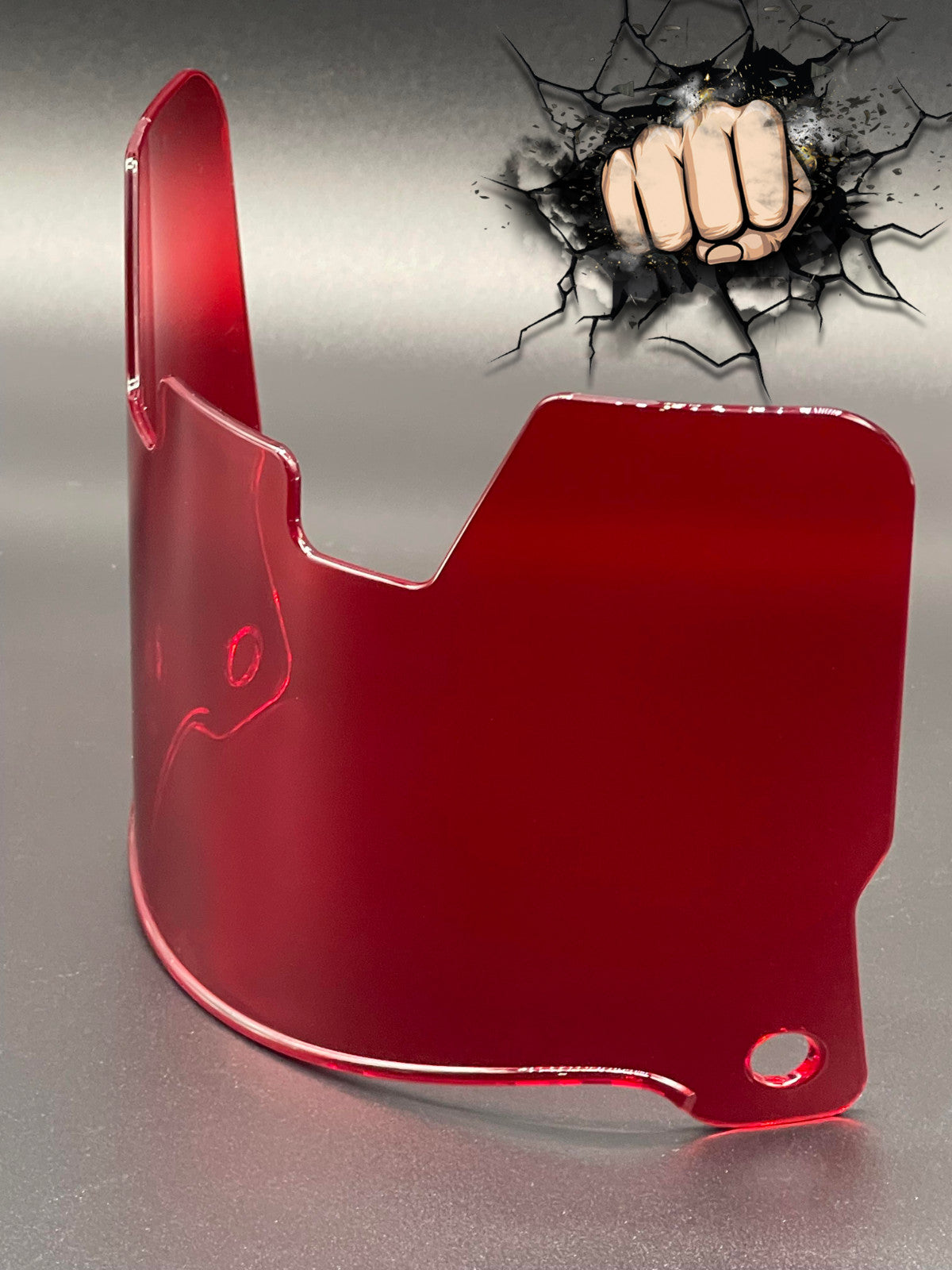 Clear Red Full Size Helmet Visor Replica/Speed/Flex Compatible