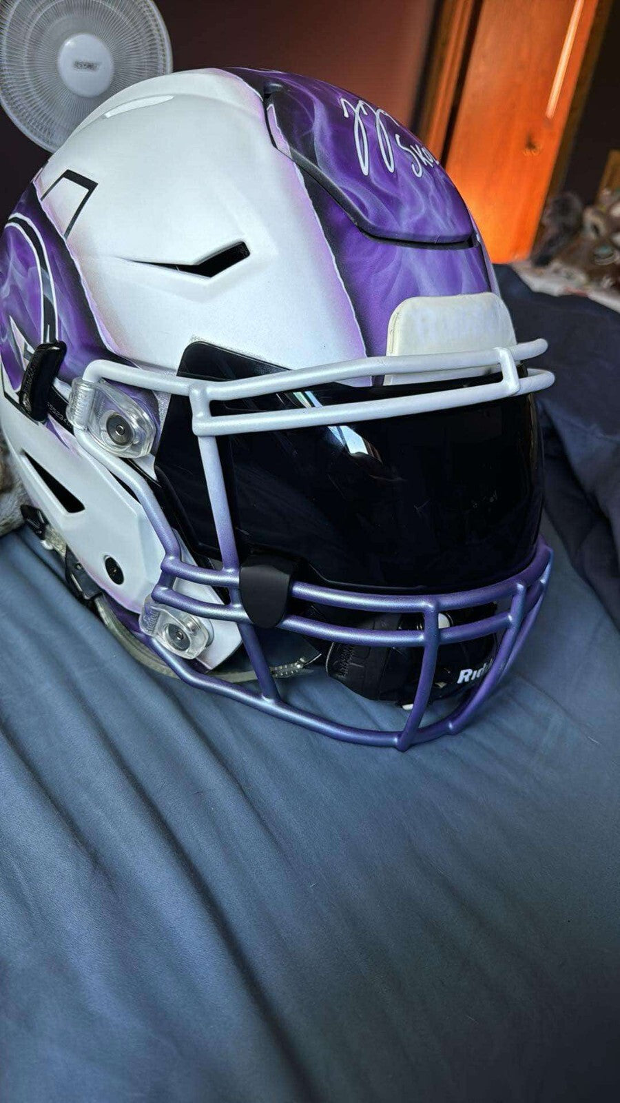 Full Size "Shoc Replica" Helmet Visors with Anti-Fog Coating (Riddell Flex, F7)