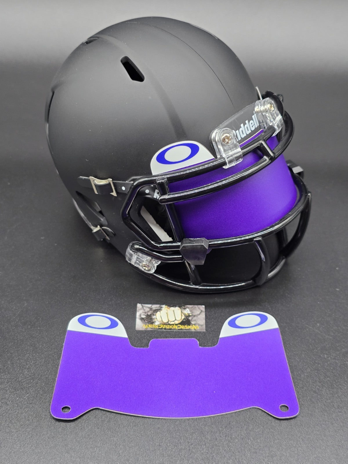 Oakley Matte Flexi-Style Mini Helmet Visor - Riddell Speed Authentic compatible