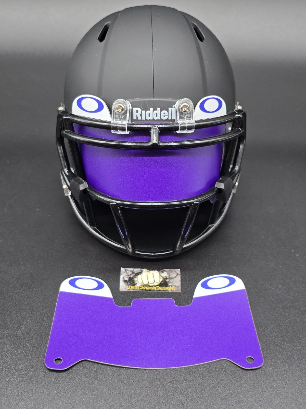 Oakley Matte Flexi-Style Mini Helmet Visor - Riddell Speed Authentic compatible
