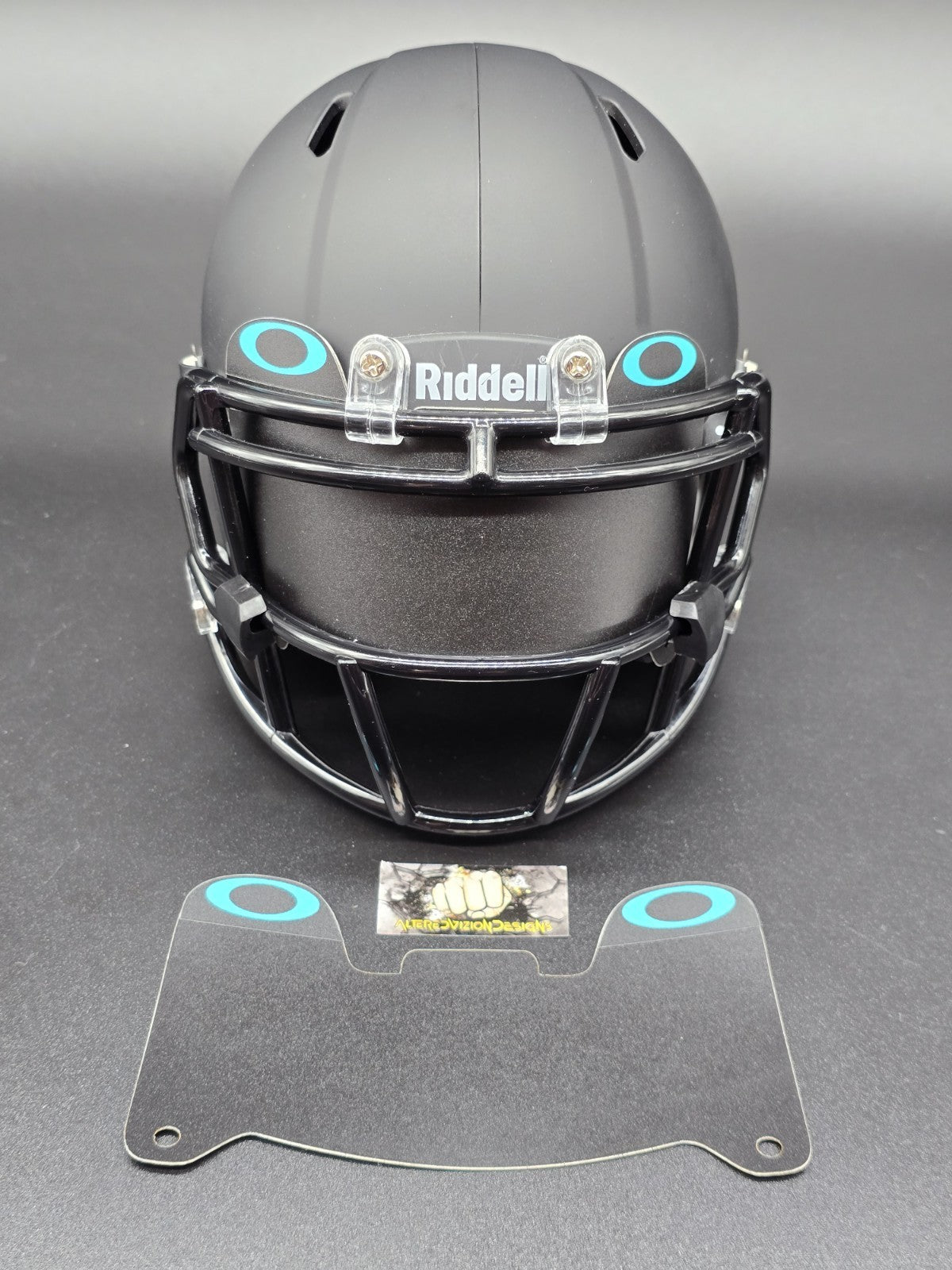 Oakley Matte Flexi-Style Mini Helmet Visor - Riddell Speed Authentic compatible
