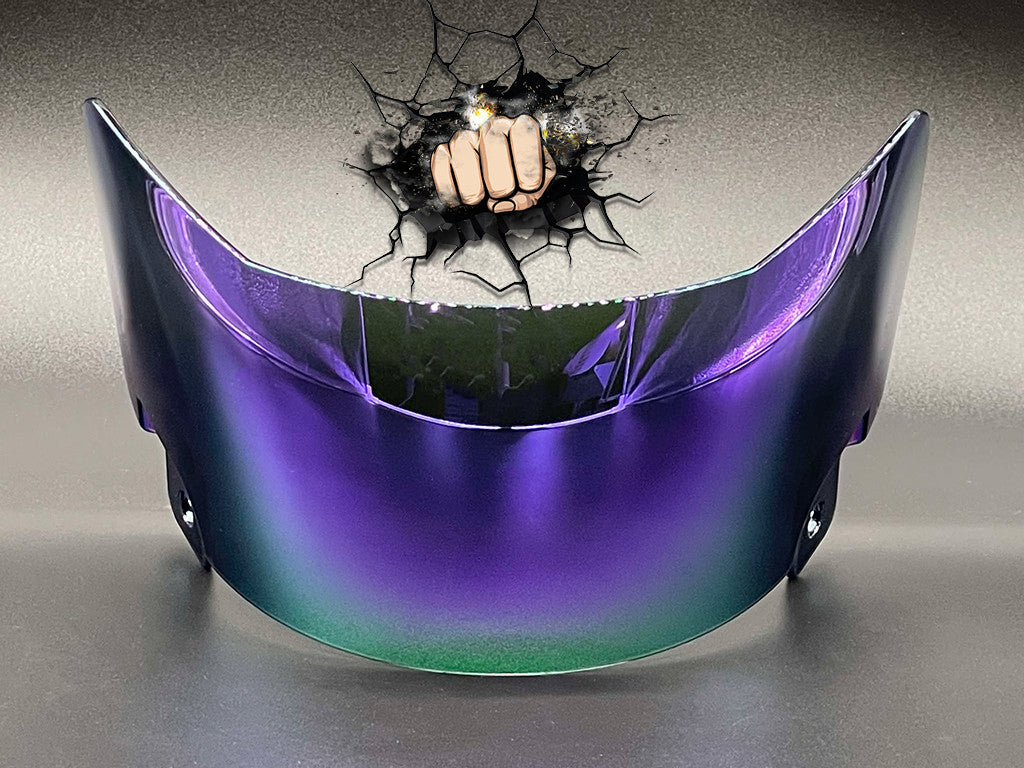 Full Size "Shoc Replica" Helmet Visors with Anti-Fog Coating (Riddell Flex, F7)