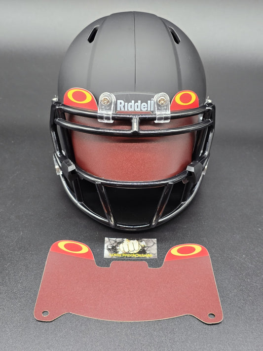 Oakley Matte Flexi-Style Mini Helmet Visor - Riddell Speed Authentic compatible