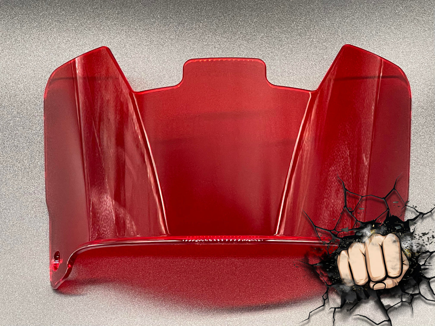 Clear Red Full Size Helmet Visor Replica/Speed/Flex Compatible