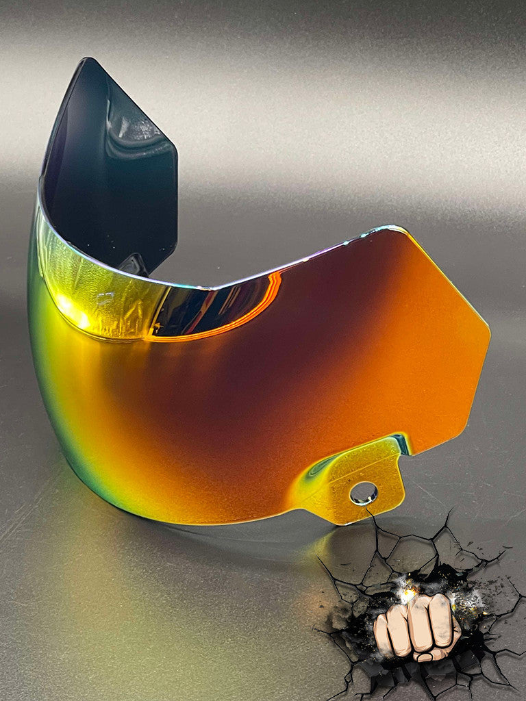 Full Size "Shoc Replica" Helmet Visors with Anti-Fog Coating (Riddell Flex, F7)