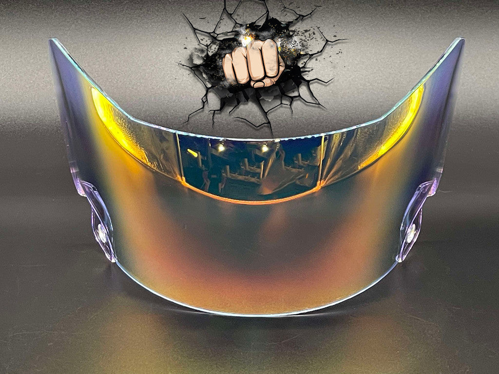 Full Size "Shoc Replica" Helmet Visors with Anti-Fog Coating (Riddell Flex, F7)