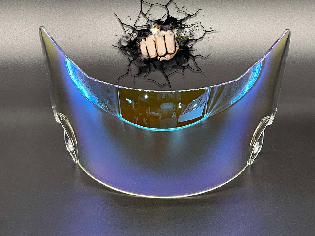 Full Size "Shoc Replica" Helmet Visors with Anti-Fog Coating (Riddell Flex, F7)