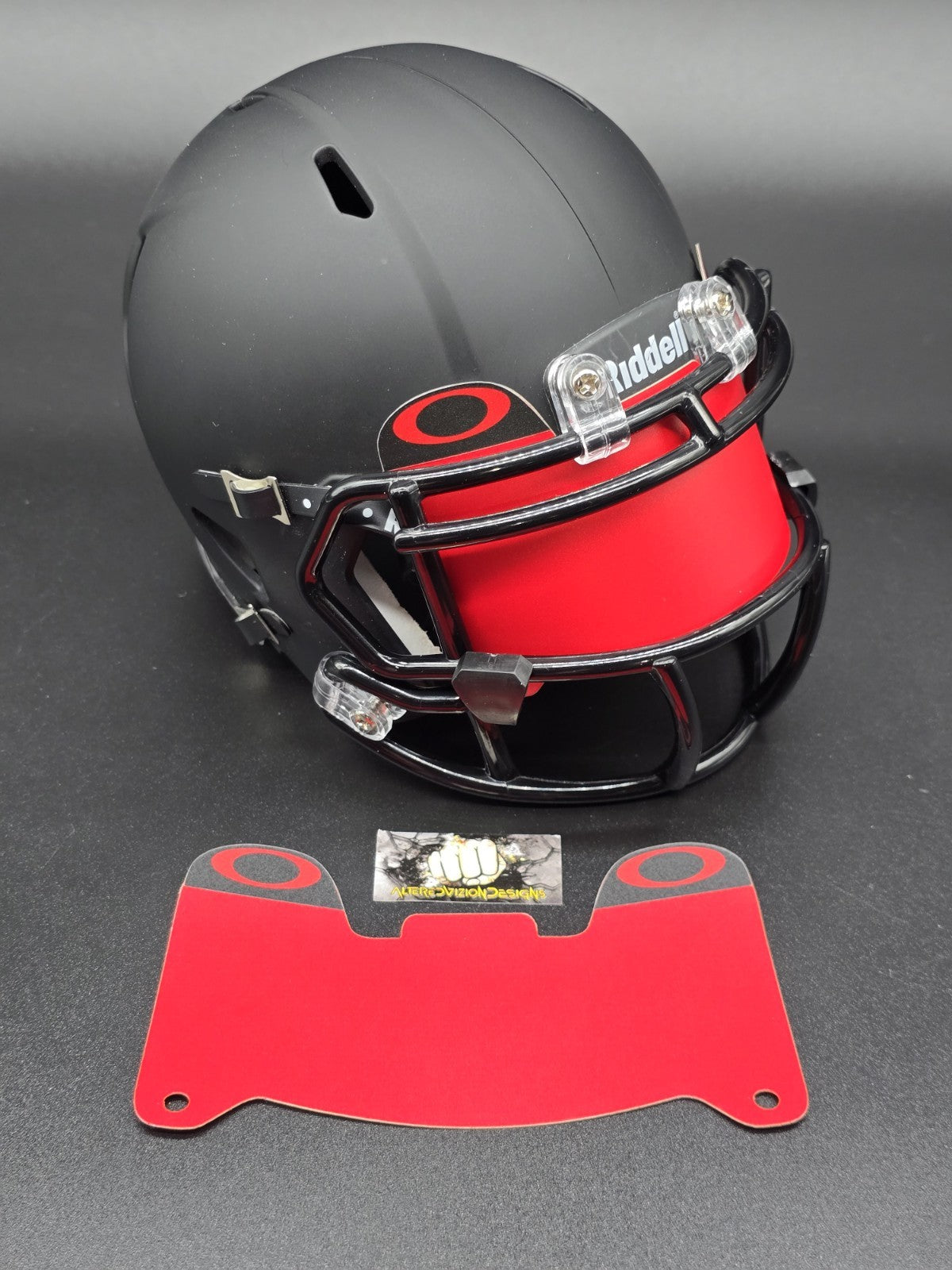 Oakley Matte Flexi-Style Mini Helmet Visor - Riddell Speed Authentic compatible