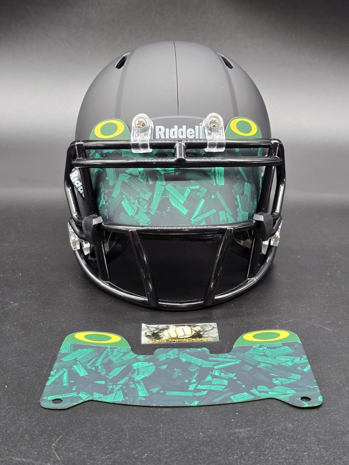 Oakley Matte Flexi-Style Mini Helmet Visor - Riddell Speed Authentic compatible