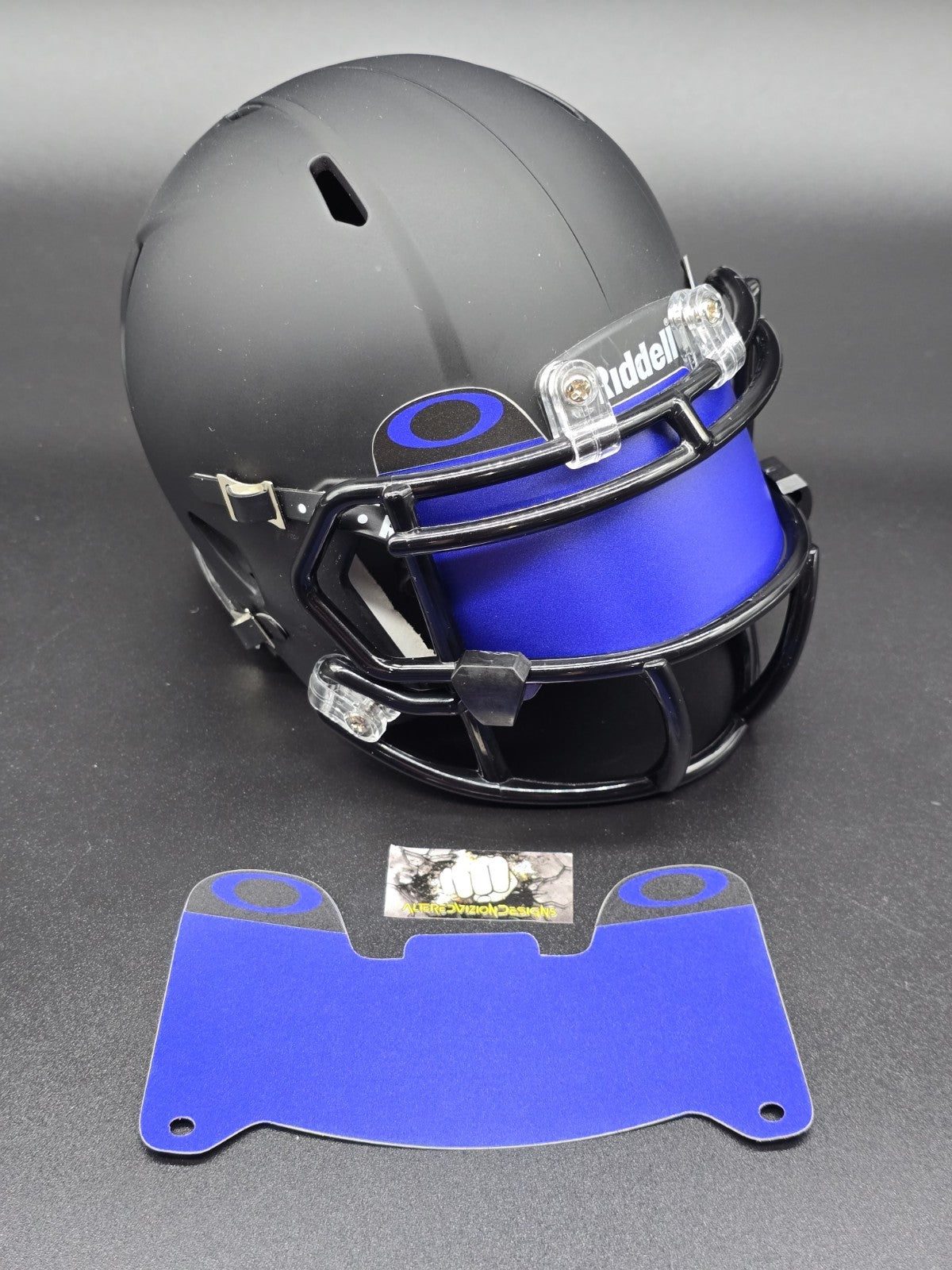 Oakley Matte Flexi-Style Mini Helmet Visor - Riddell Speed Authentic compatible