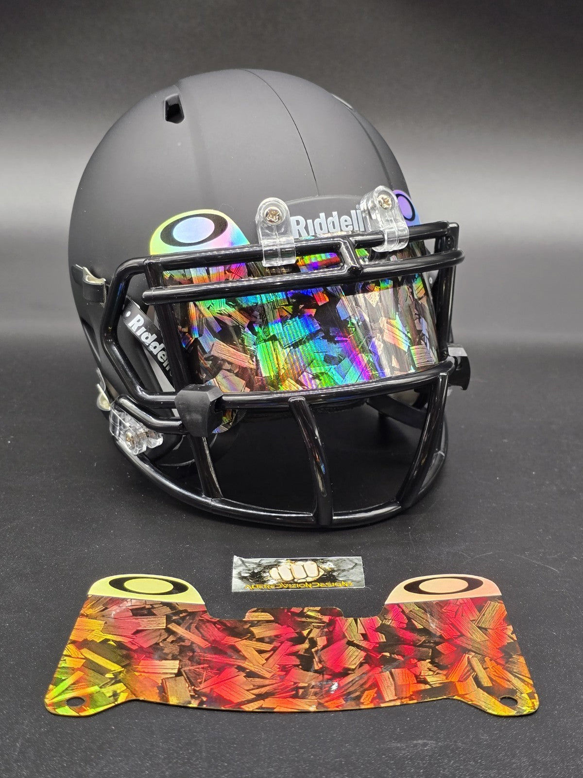 Oakley Flexi-Style Mini Helmet Visor - Riddell Speed Authentic compatible