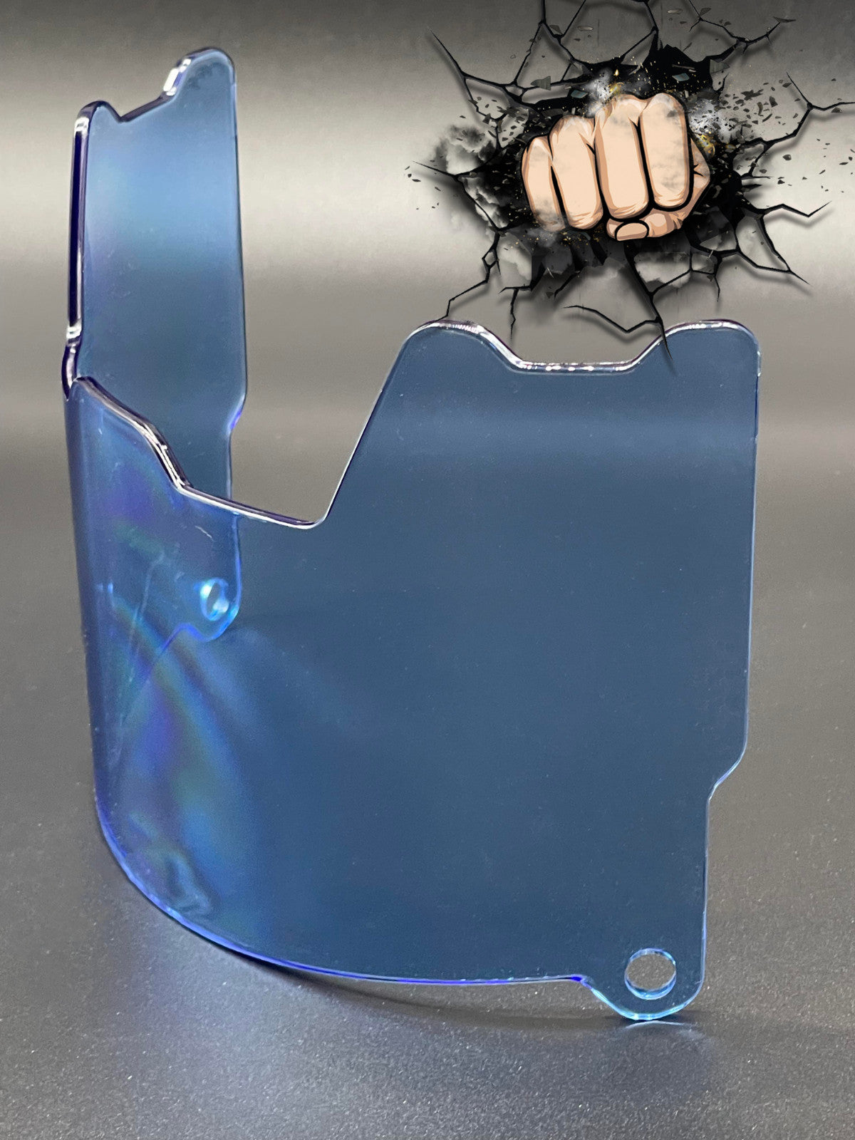 Clear Powder Blue Full Size Helmet Visor Replica/Speed/Flex Compatible