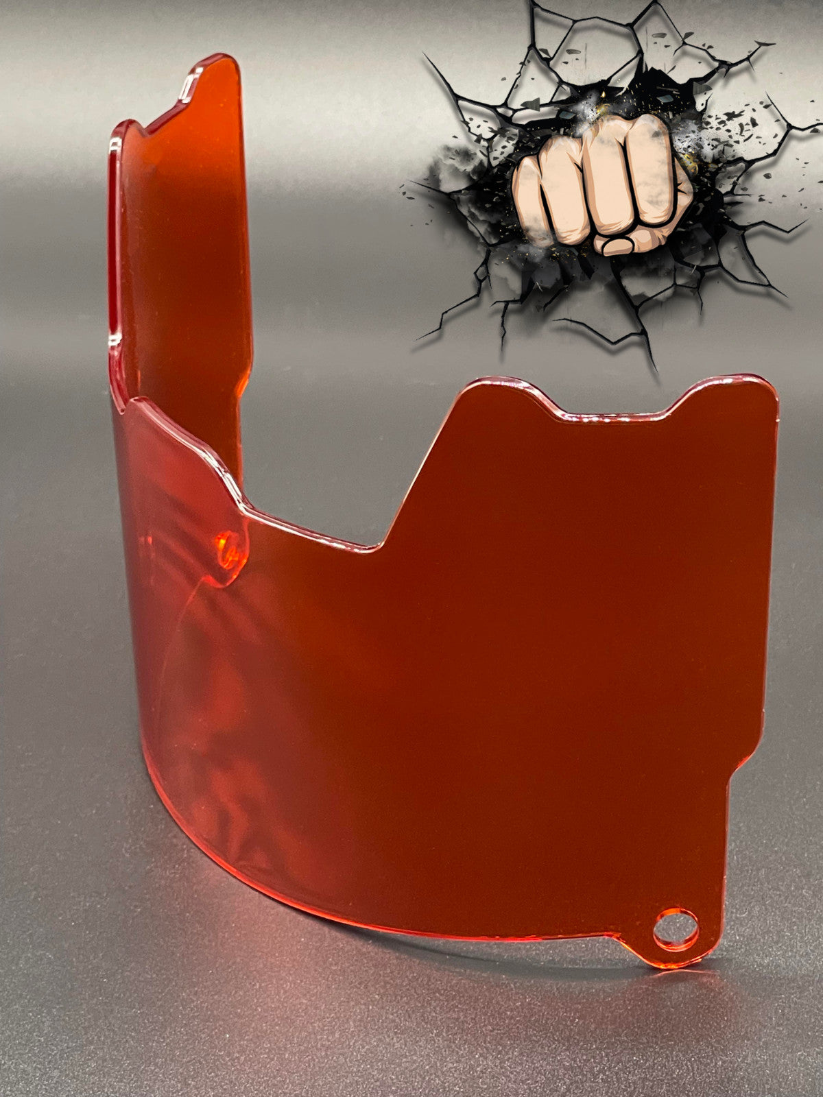 Clear Orange Full Size Helmet Visor Replica/Speed/Flex Compatible