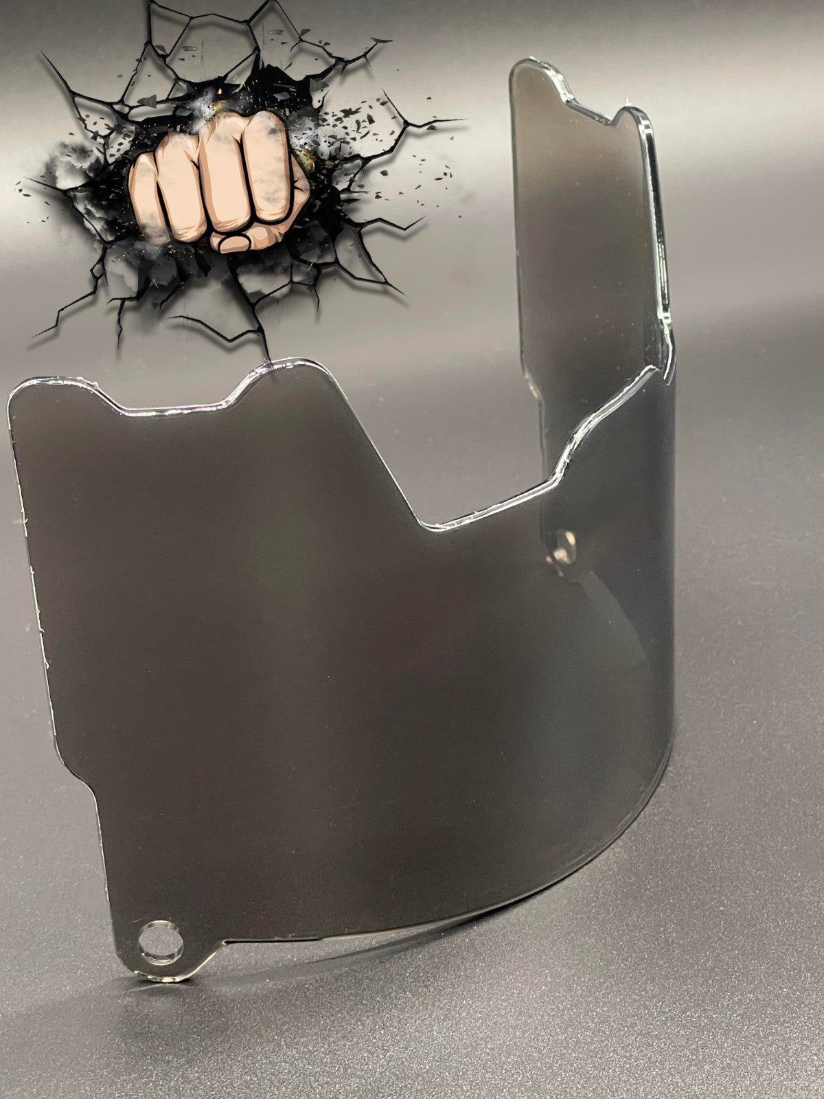 Clear Smoke Full Size Helmet Visor Replica/Speed/Flex Compatible