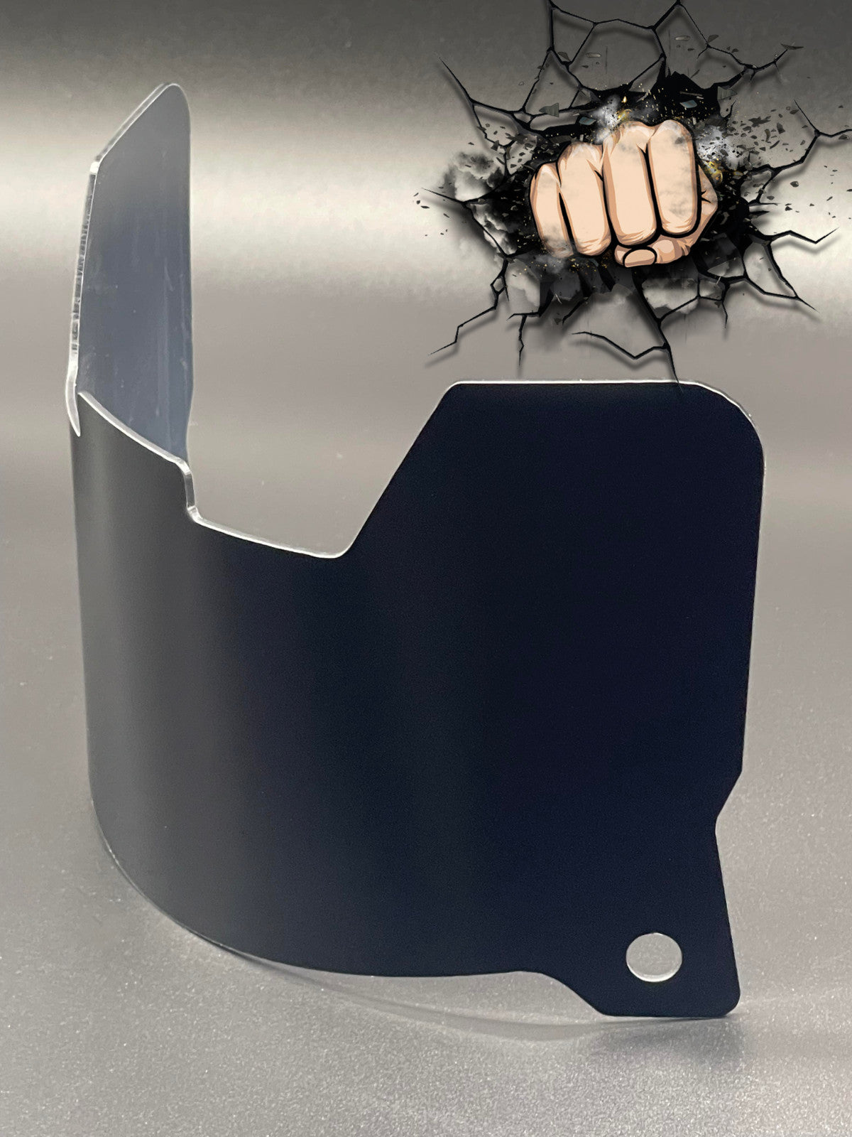 Gloss Black Full Size Helmet Visor (Display Only) Replica/Speed/Flex Compatible
