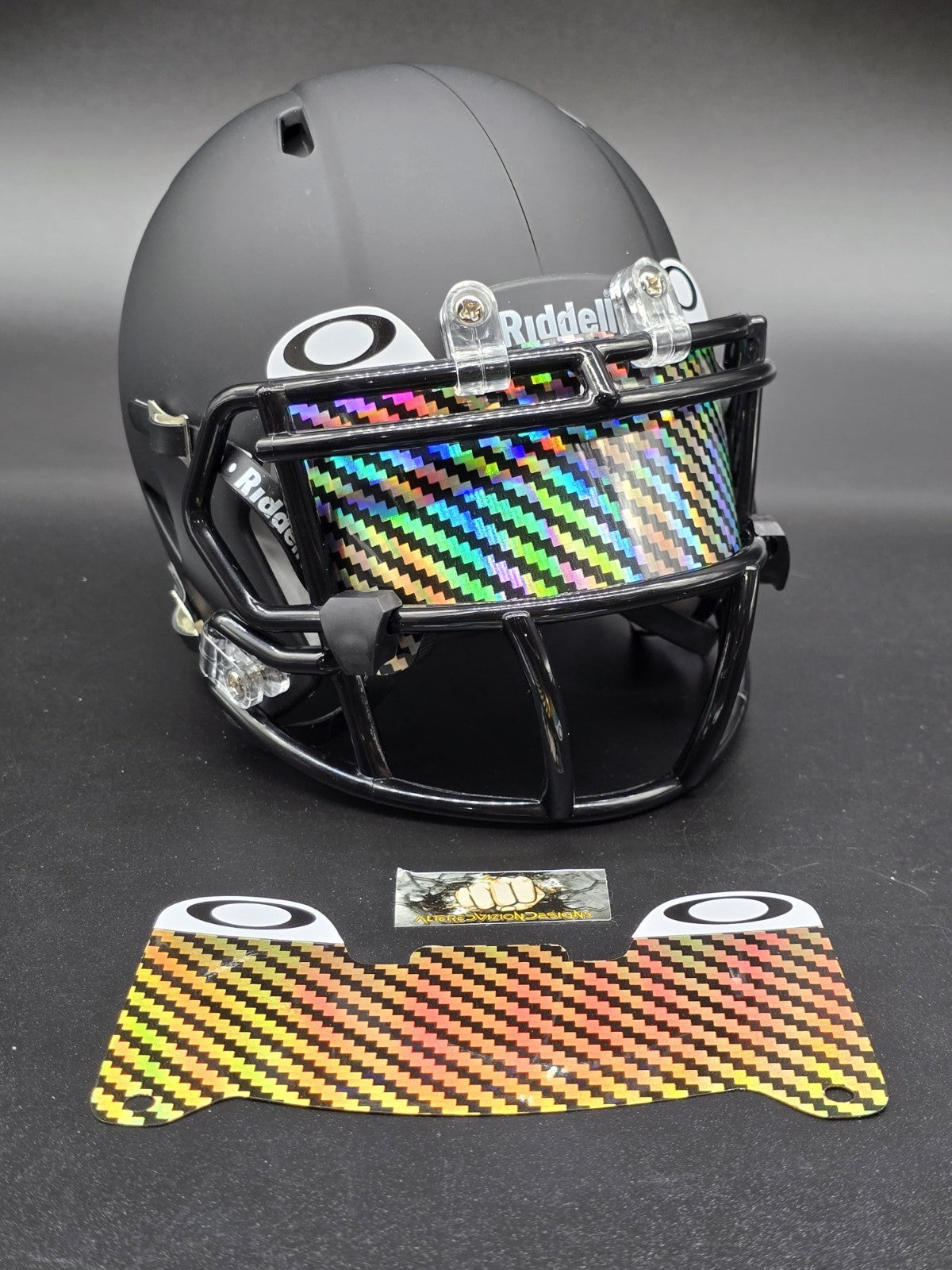 Oakley Flexi-Style Mini Helmet Visor - Riddell Speed Authentic compatible