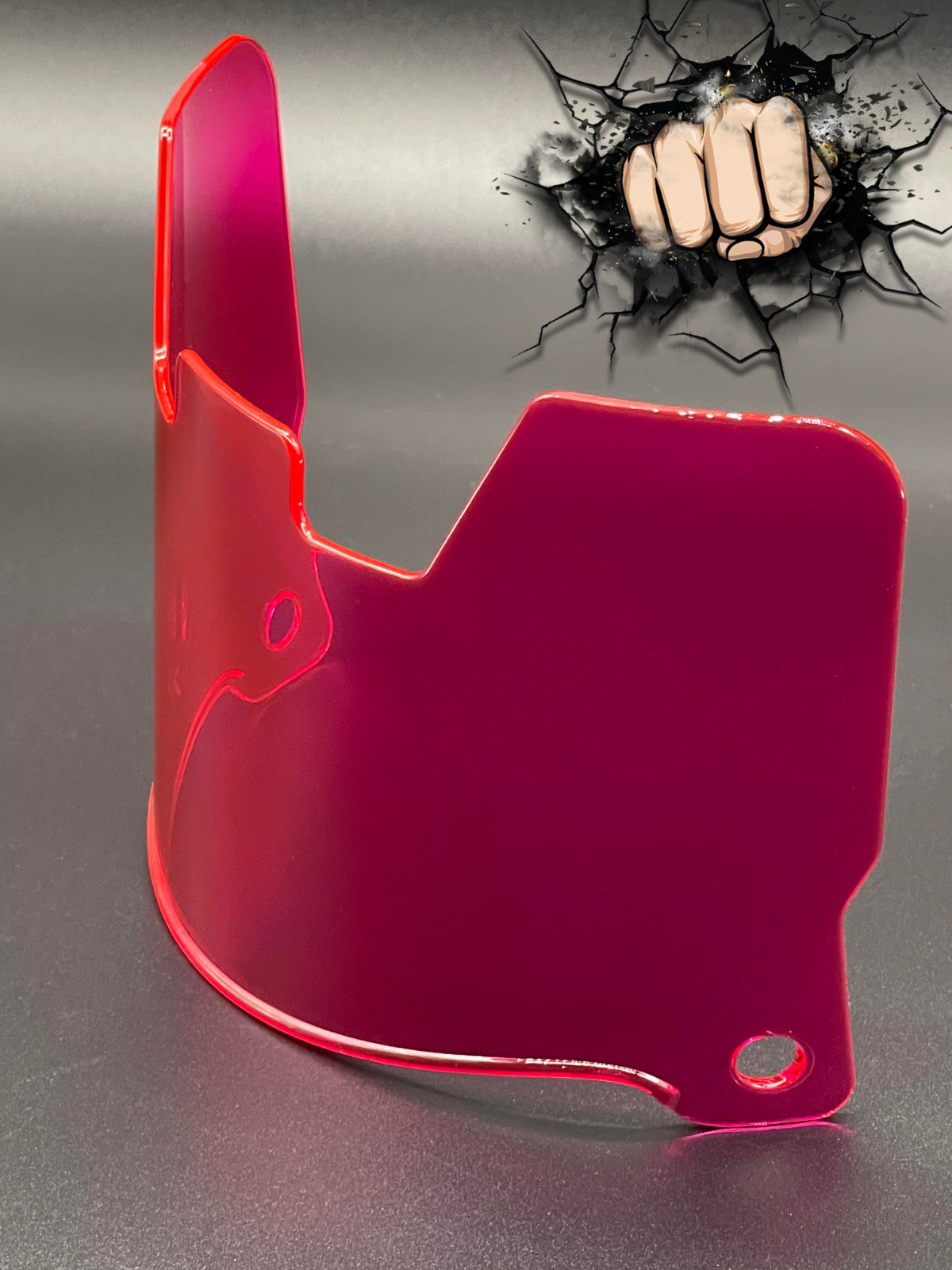 Clear Hot Pink Full Size Helmet Visor Replica/Speed/Flex Compatible