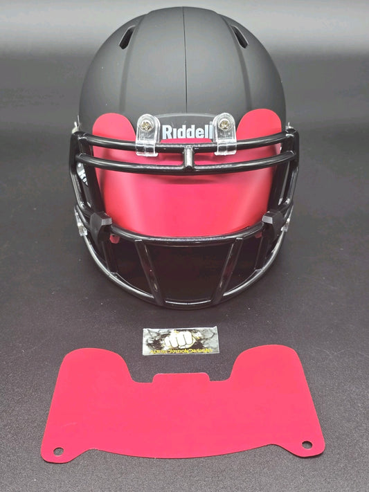 Custom Pink Blaze Mini Helmet Visor (Thin Flexi Style)  Riddell compatible
