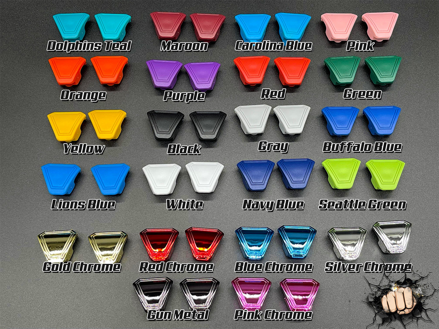 Gold Chrome Full Size Visor (Display Only) Replica/Speed/Flex Compatible