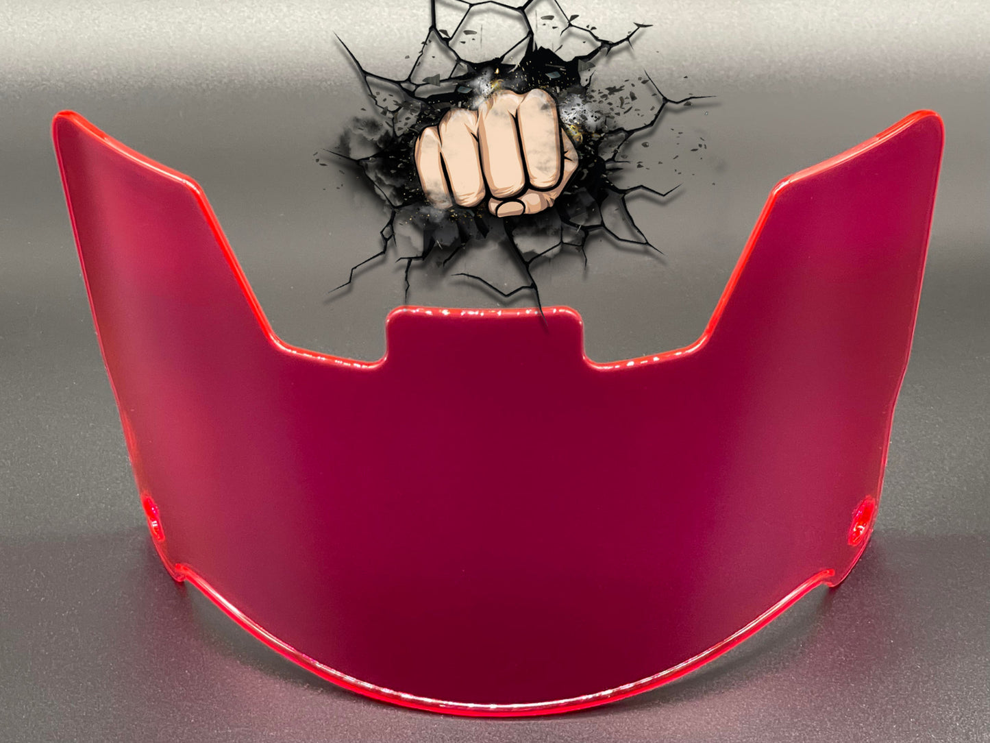 Clear Hot Pink Full Size Helmet Visor Replica/Speed/Flex Compatible