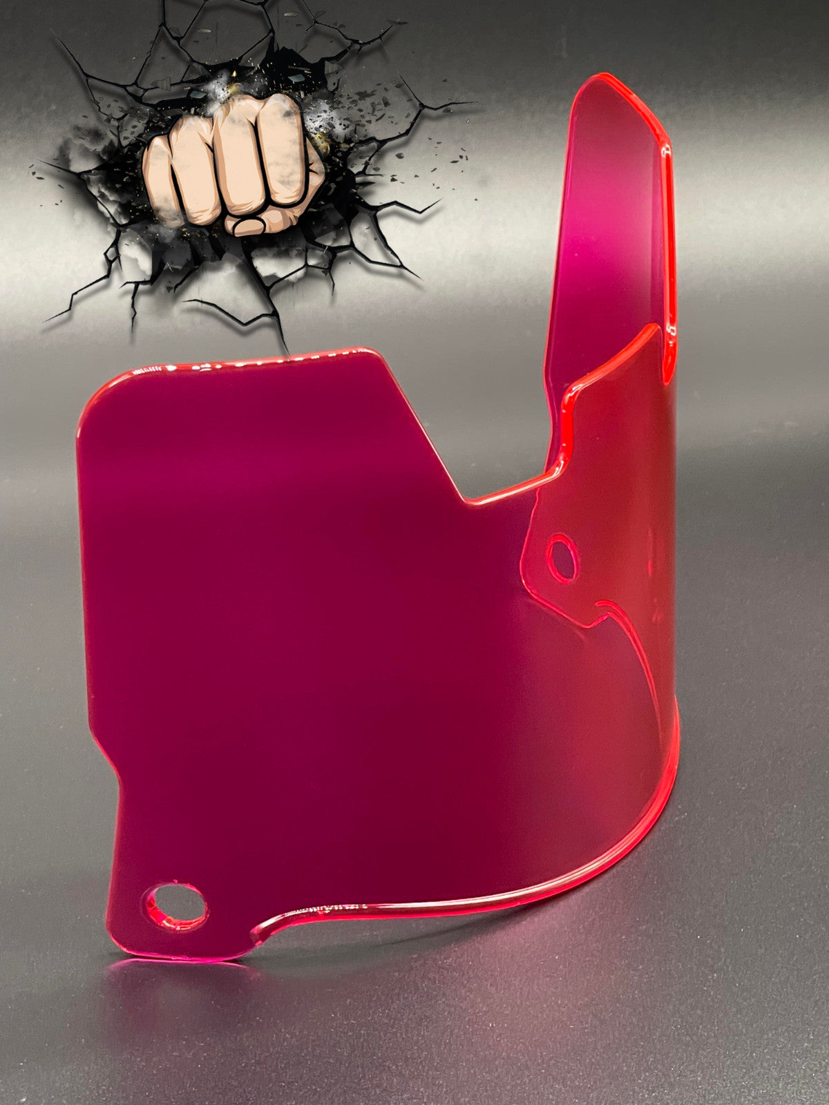 Clear Hot Pink Full Size Helmet Visor Replica/Speed/Flex Compatible