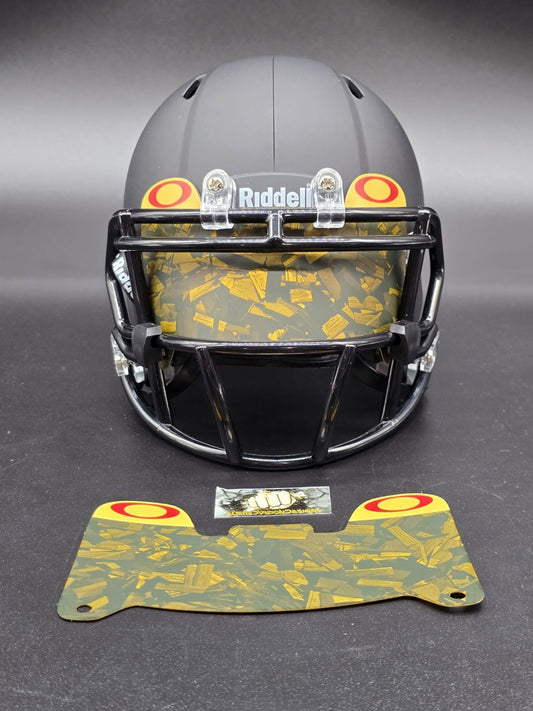Oakley Matte Flexi-Style Mini Helmet Visor - Riddell Speed Authentic compatible