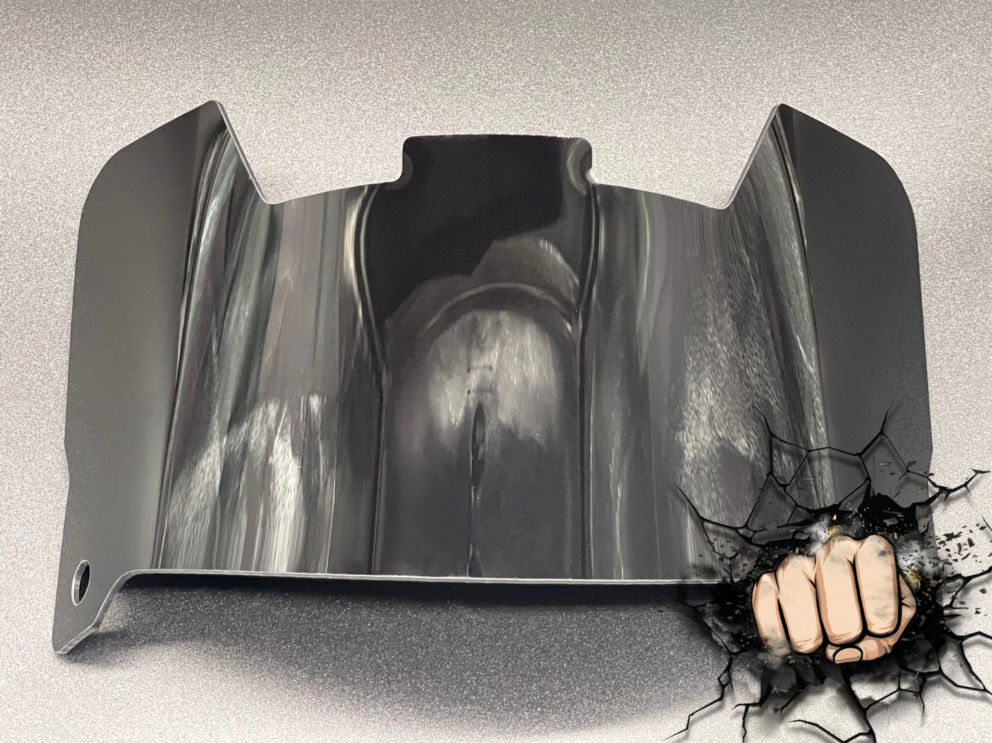 Gloss Black Full Size Helmet Visor (Display Only) Replica/Speed/Flex Compatible
