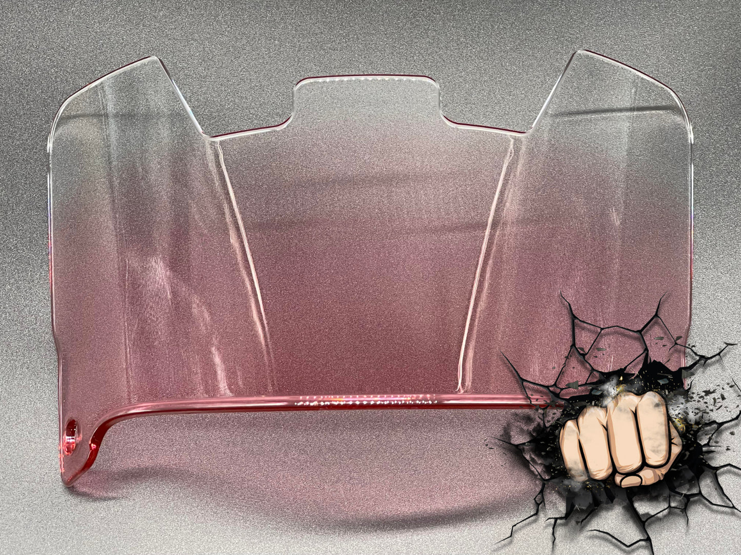 Clear Pink Fade Full Size Helmet Visor Replica/Speed/Flex Compatible