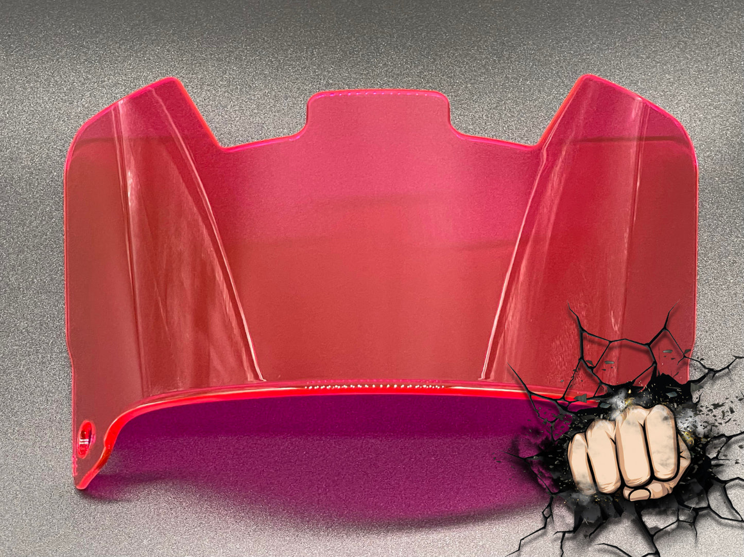 Clear Hot Pink Full Size Helmet Visor Replica/Speed/Flex Compatible