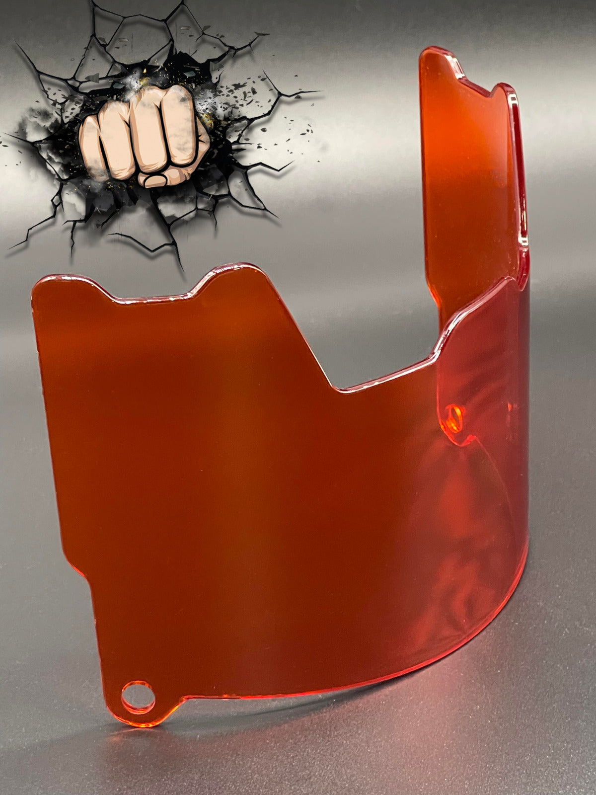 Clear Orange Full Size Helmet Visor Replica/Speed/Flex Compatible